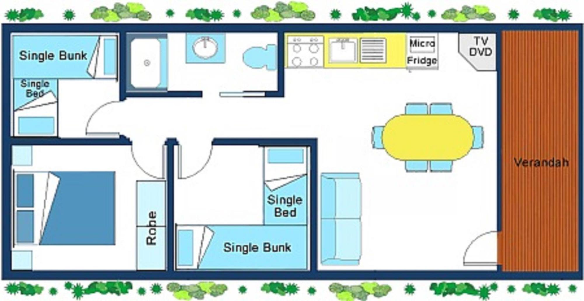 Hamilton Caravan Park Zimmer foto