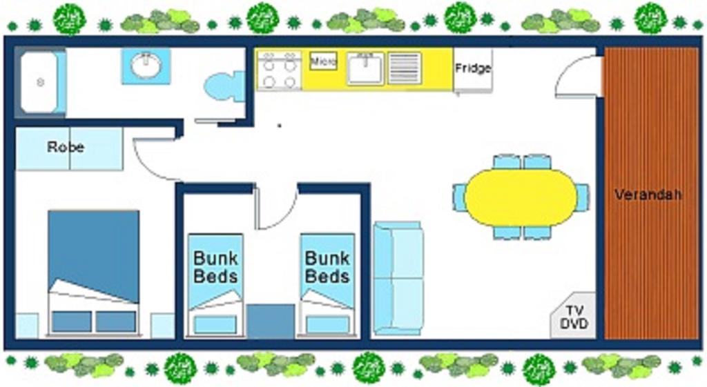 Hamilton Caravan Park Zimmer foto